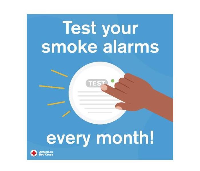 Remember to Test Your Smoke Alarms Regularly to prevent fire damage